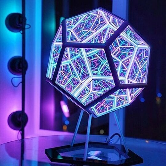 (🎁2025New Year Hot Sale🎁 49% Off🎁)Infinite Dodecahedron Color Art Light