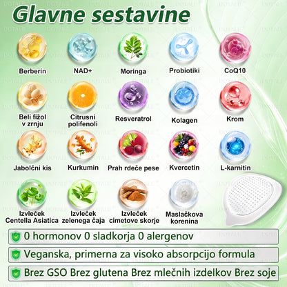 𝑫𝑶𝑻𝑨𝑳𝑬® Presnovni nanomikroiglični obliž (Samo enkrat na dan, vidne spremembe v 7 dneh)