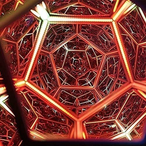 (🎁2025New Year Hot Sale🎁 49% Off🎁)Infinite Dodecahedron Color Art Light