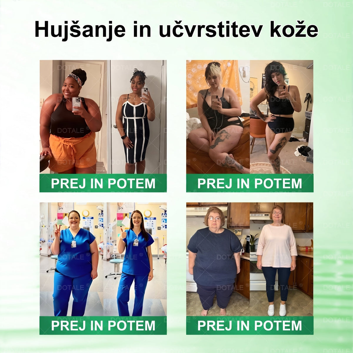 𝑫𝑶𝑻𝑨𝑳𝑬® Presnovni nanomikroiglični obliž (Samo enkrat na dan, vidne spremembe v 7 dneh)