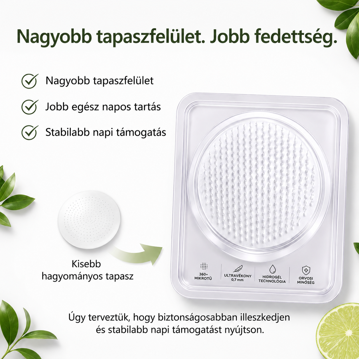 Utolsó lehetőség! Ne hagyd ki ezt a lehetőséget 50%-os kedvezménnyel! | 𝑫𝑶𝑻𝑨𝑳𝑬® Metabolit Nano Mikroszálas Tapasz
